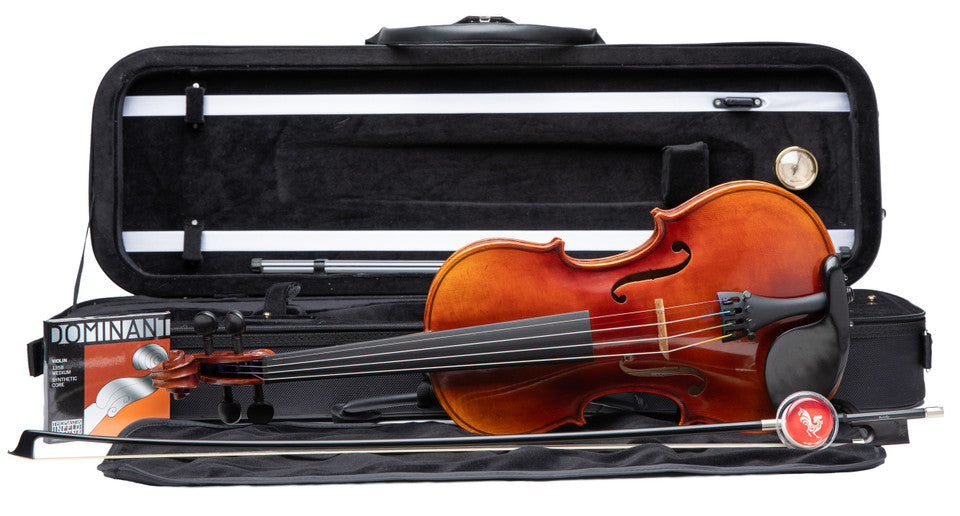 Snow SV200 Artist Series Violin Outfit with bow and case - Professional New York Setup